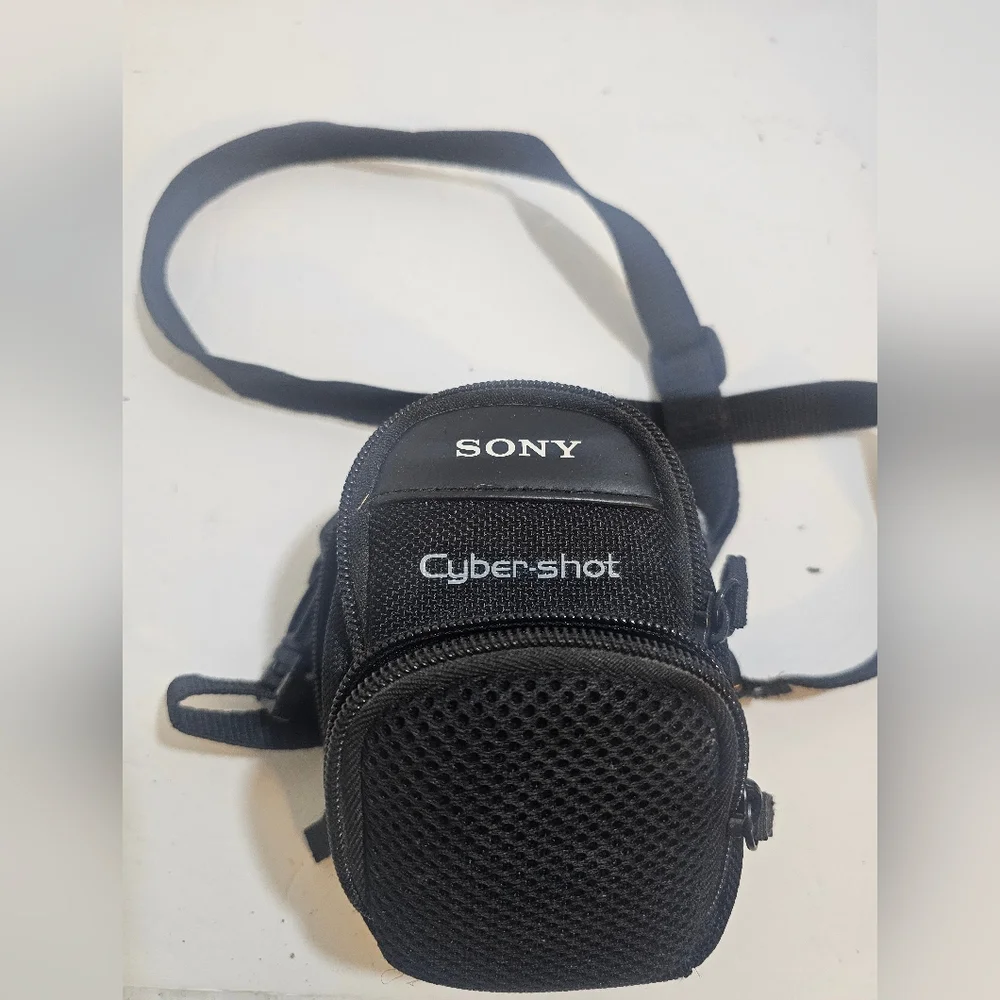 Sony Cyber-Shot Camera digital Compact Carrying Bag case pouch black